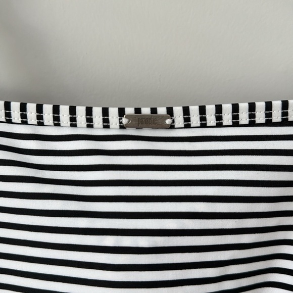 Panache Anya Stripe Bra-Sized Bandeau Tankini Top with Detachable Straps - Picture 5 of 8